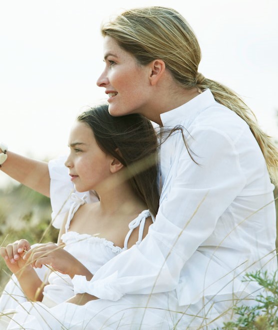 Marlène B., Assurée MSH avec sa famille